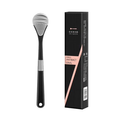 Tongue Cleaner Brush Reusable Oral Cleaning Scraper Oral Breath Multicolor Brush Care Tool Tongue Bad Hygiene Care Removal